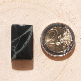 Cabochon en obsidienne spider