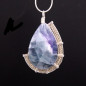 Pendentif en flourite Pendentif en flourite