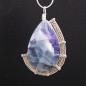 Pendentif en flourite Pendentif en flourite