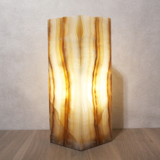 Lampe Xmucane |Lampe artisanale en pierre naturelle