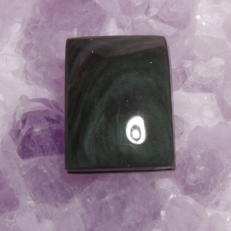 Cabochon manto huichol Cabochon manto huichol