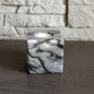 Porte-bougie cube noir Porte-bougie cube noir