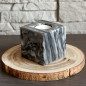 Porte-bougie cube noir Porte-bougie cube noir