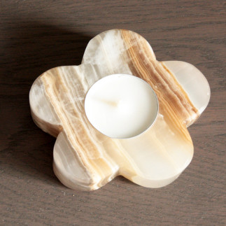 Bougeoir fleur