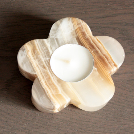 Bougeoir fleur