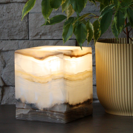 Lampe Nanahuatl Ambre