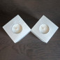 Porte-bougie cube