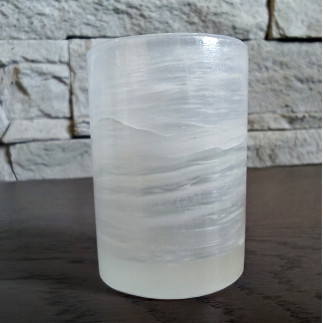 Set verres à digestif fabriqué en onyx mexicain | 6 verres à liqueur