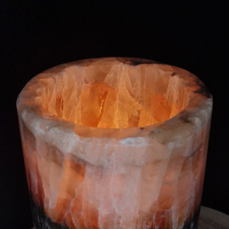 Photophore & Vase en Onyx Marbre du Mexique | Lune d'Onyx